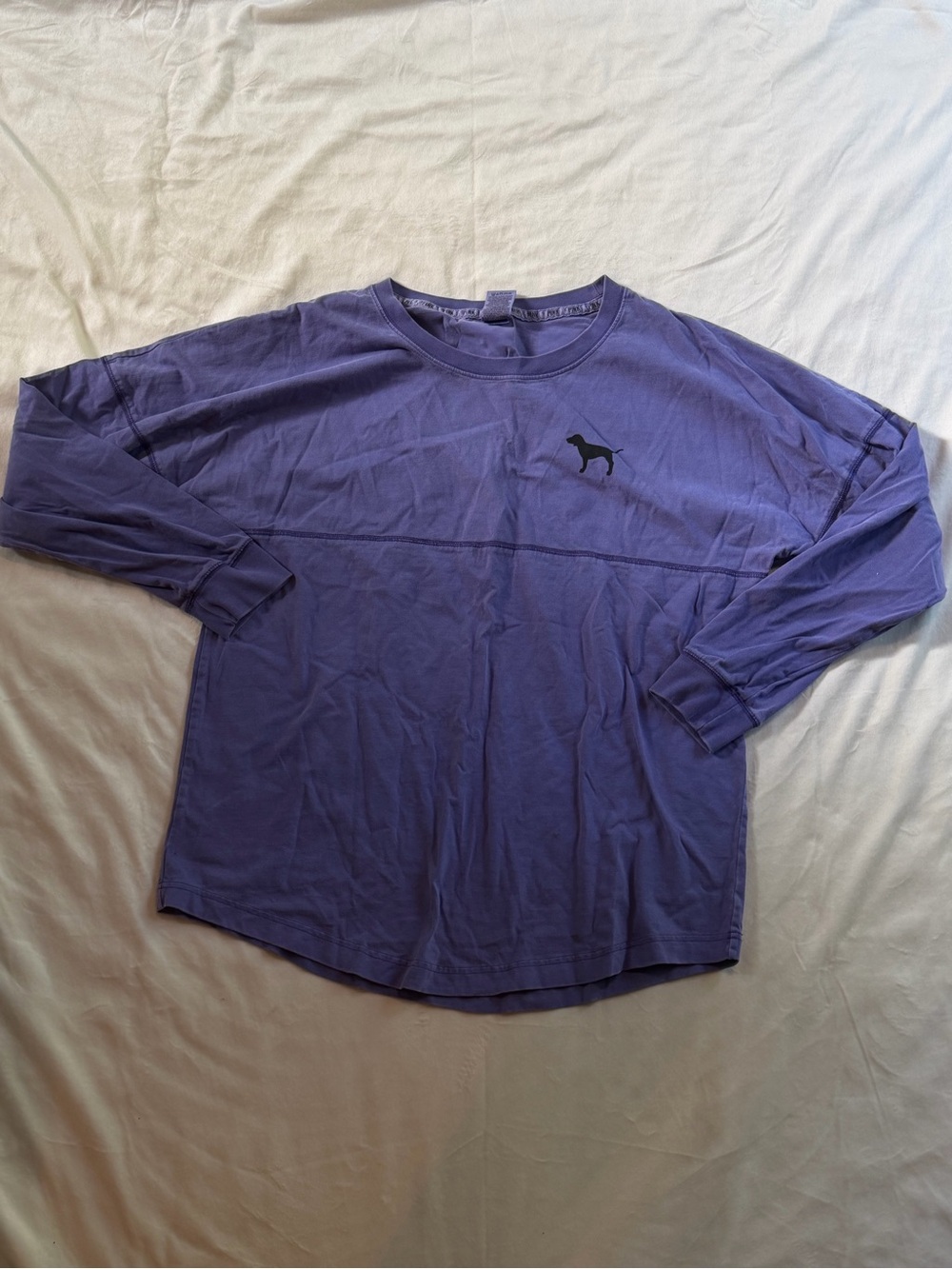 Pink Victoria's Secret Purple Long-Sleeve